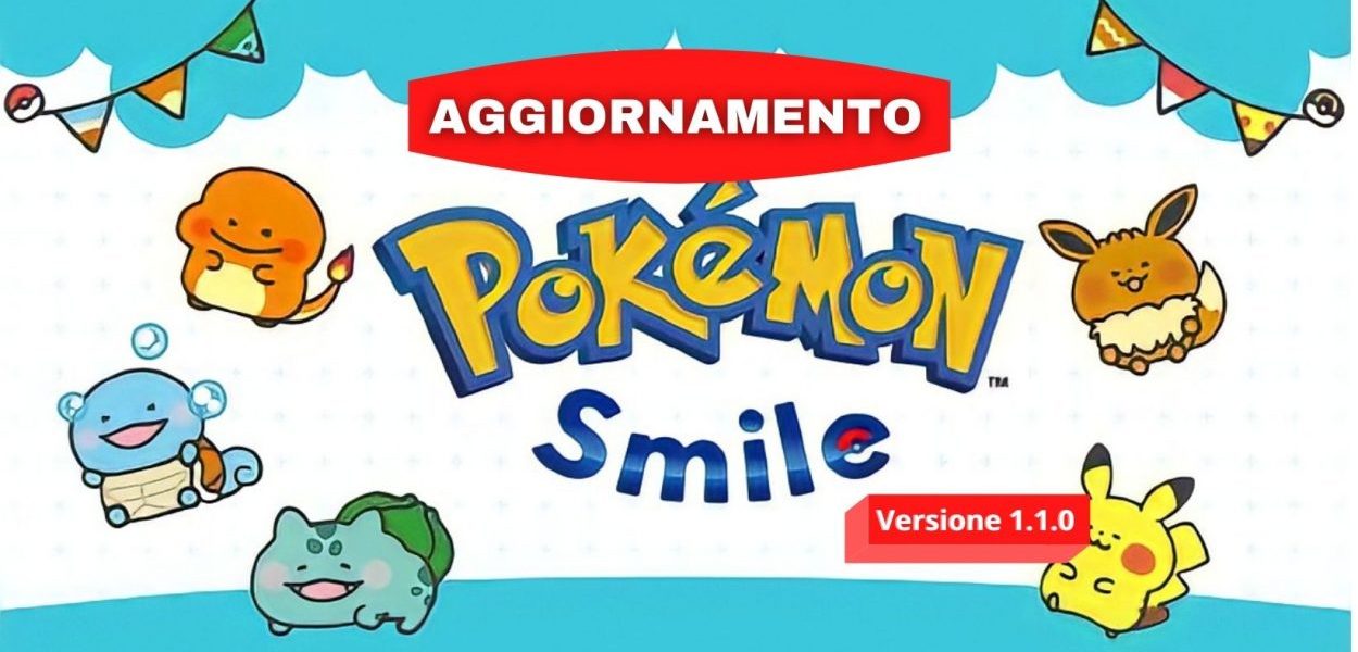 Pokémon Smile si aggiorna con 4 nuovi Pokémon