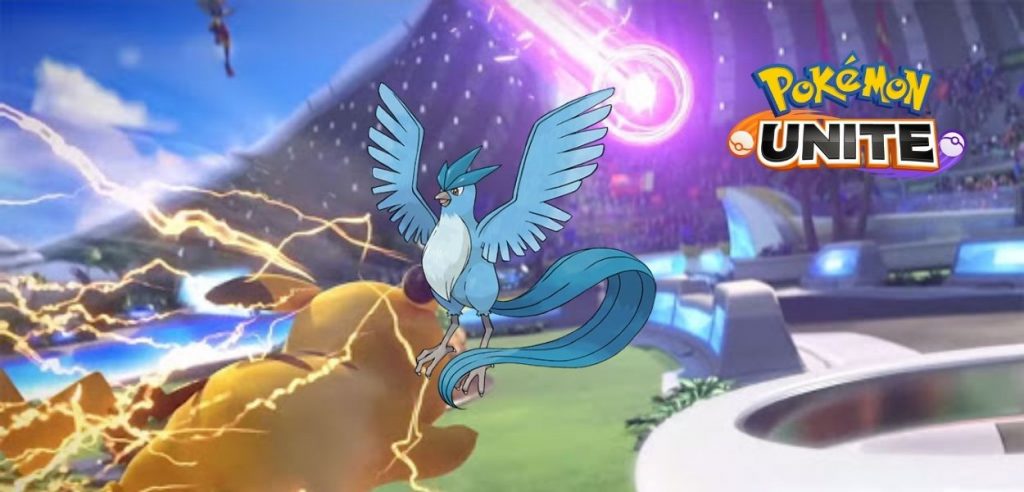 Pokémon Unite Articuno mappa natalizia