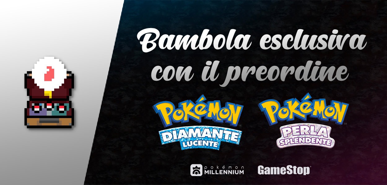 Pokémon Diamante e Perla: due settimane al lancio in Italia, come preordinarlo per il Day One da GameStop