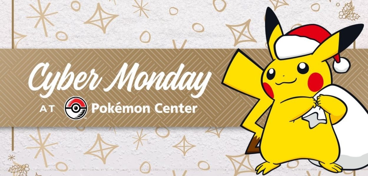 Nuovi prodotti per il Cyber Monday arrivano nei Pokémon Center