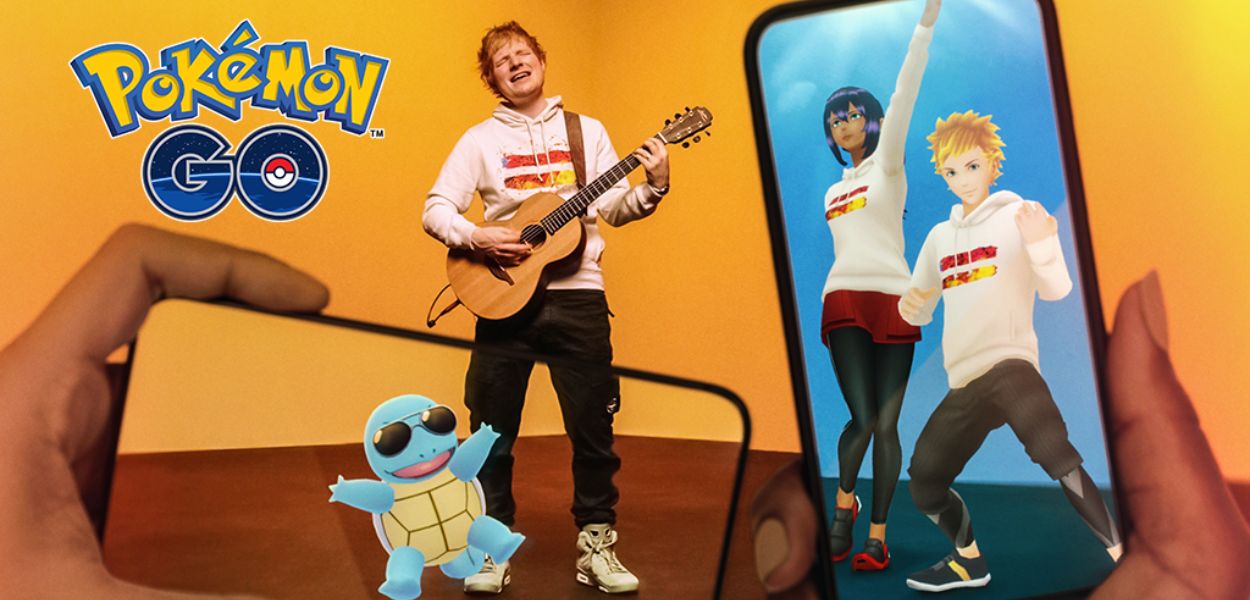 Pokémon GO: Ed Sheeran canterà nel gioco durante un evento speciale