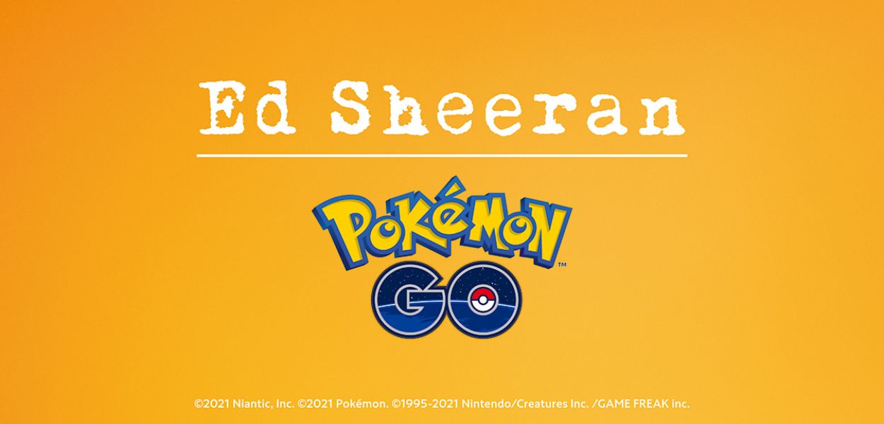 In arrivo una collaborazione tra Ed Sheeran e Pokémon GO