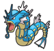 Gyarados, uno dei Pokémon dei Capipalestra di Pokémon Diamante Lucente e Perla Splendente.