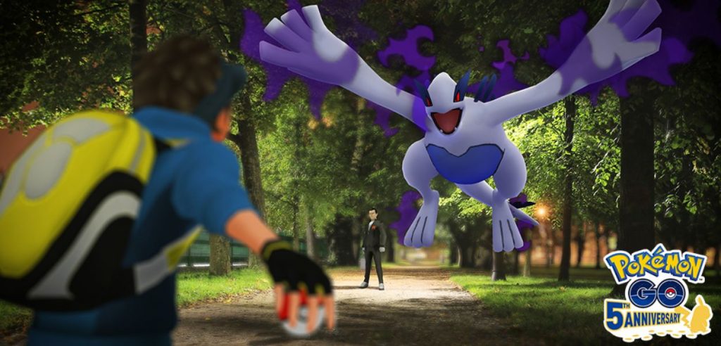 Pokémon GO Giovanni Lugia Ombra
