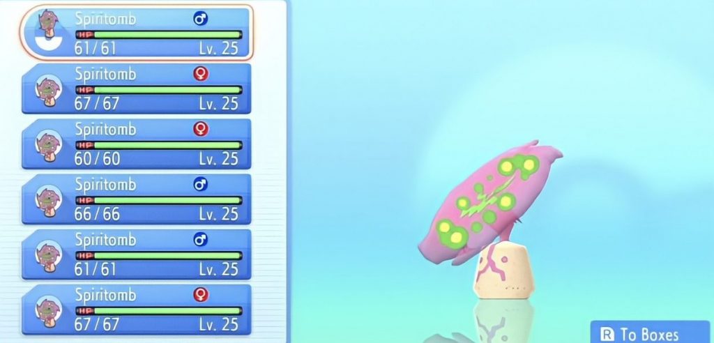 Infiniti Spiritomb