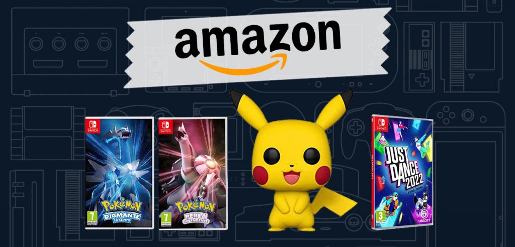amazon offerte black friday 2021 just dance pikachu diamante lucente perla splendente