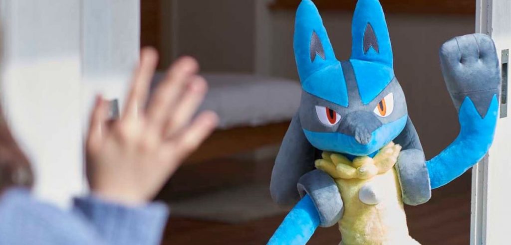 Peluche Lucario Pokémon Center