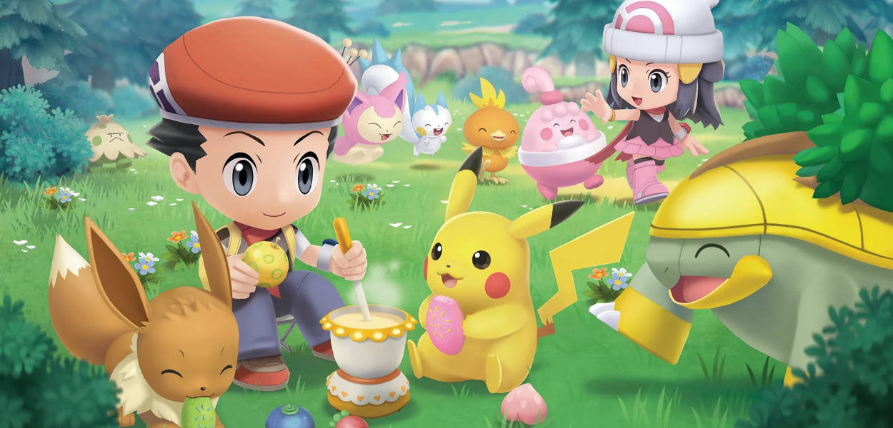 Un Pokémon leggendario potrebbe nascondersi a Pratofiorito nei remake di Diamante e Perla