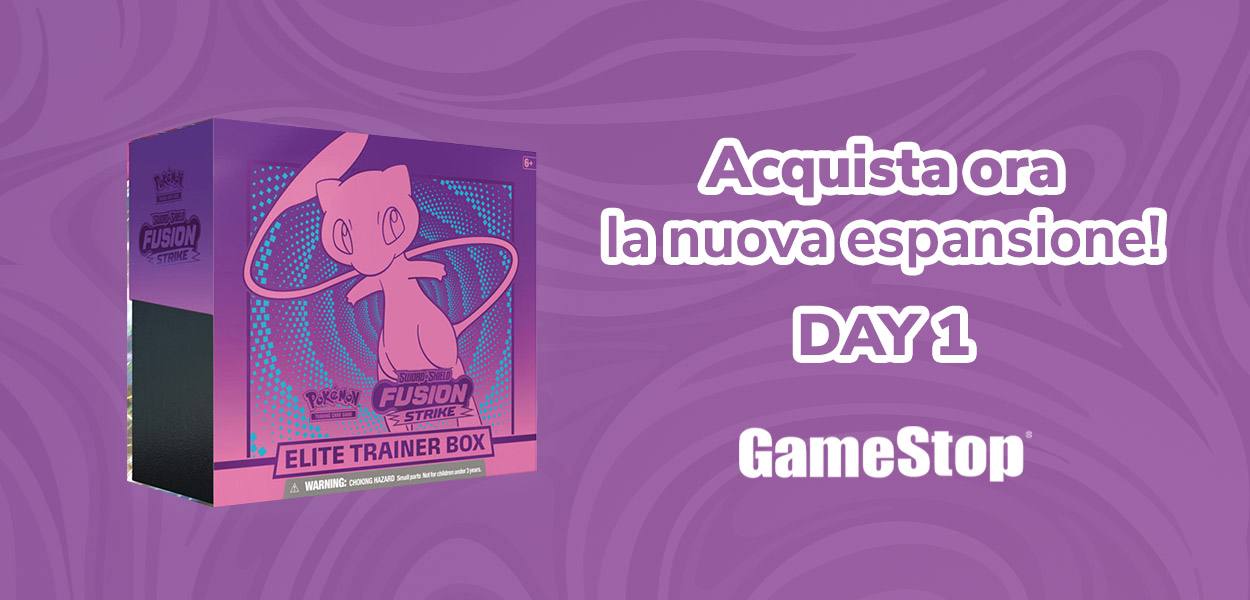 Colpo Fusione è finalmente arrivato, acquista l'espansione del GCC Pokémon da GameStop