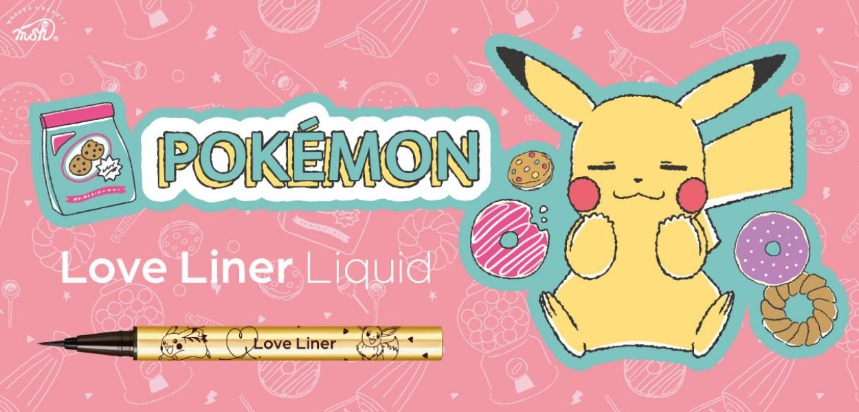 Gli eyeliner Pokémon arrivano in Giappone