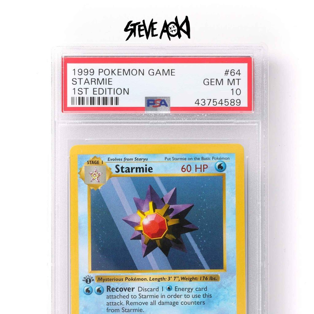 carta starmie steve aoki