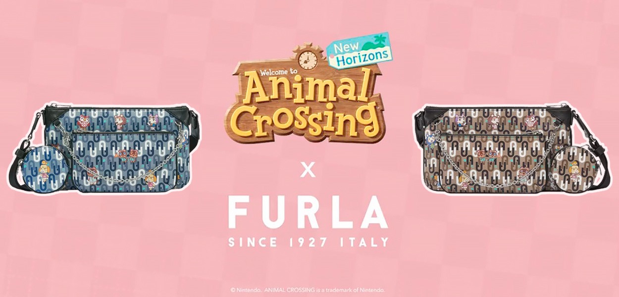 Furla presenta le nuove borse in collaborazione con Animal Crossing