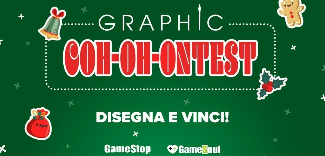 Partecipa al Graphic Contest natalizio di GameStop
