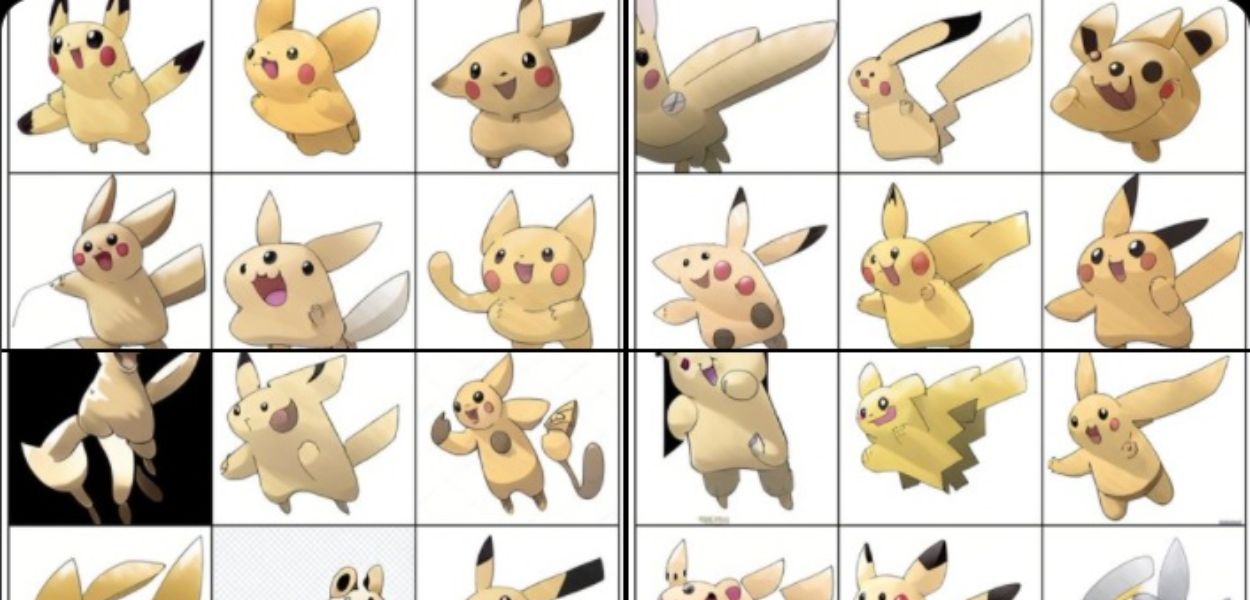 Un fan crea nuove versioni di Pikachu con il machine learning