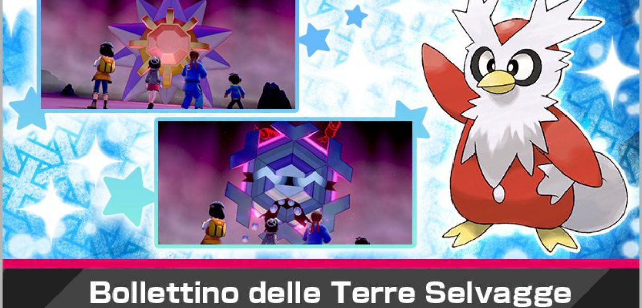 Natale arriva nei Raid di Pokémon Spada e Scudo con Delibird e altre creature