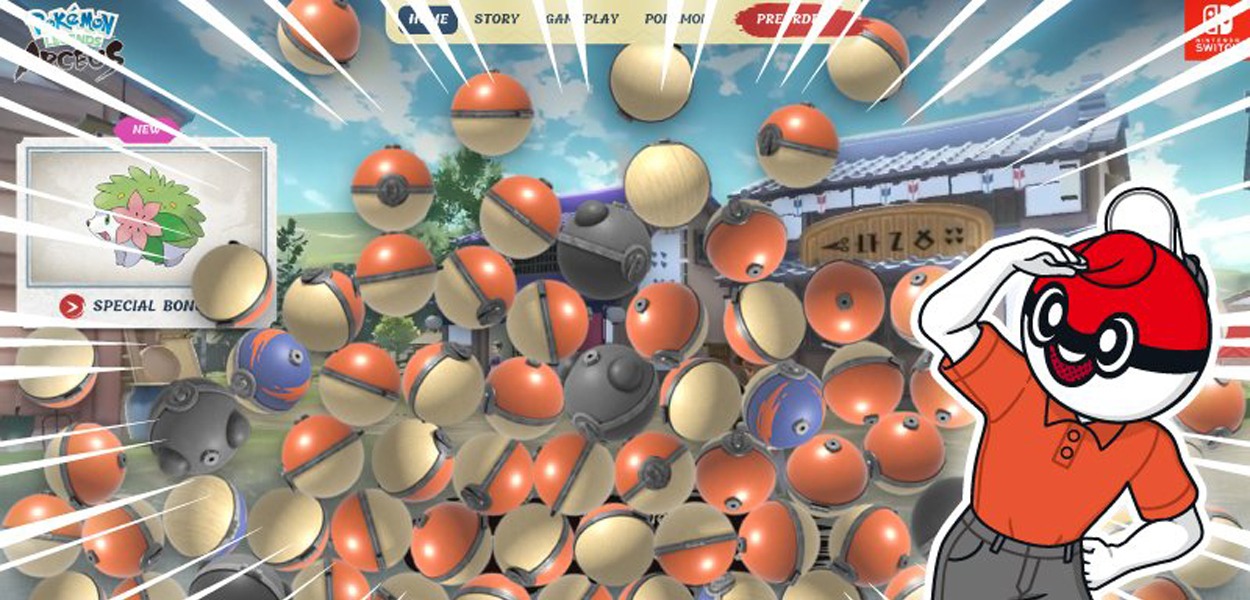Le Poké Ball invadono il sito di Leggende Pokémon: Arceus: Voltorb di Hisui è in arrivo?