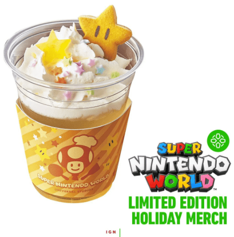 Limonata a tema Super Stella nel nuovo merchandising del Super Nintendo World.
