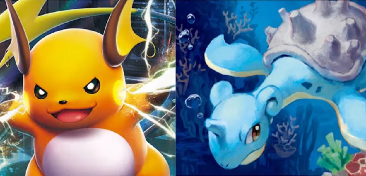 Astri Lucenti: rivelate le carte di Lapras e Raichu V