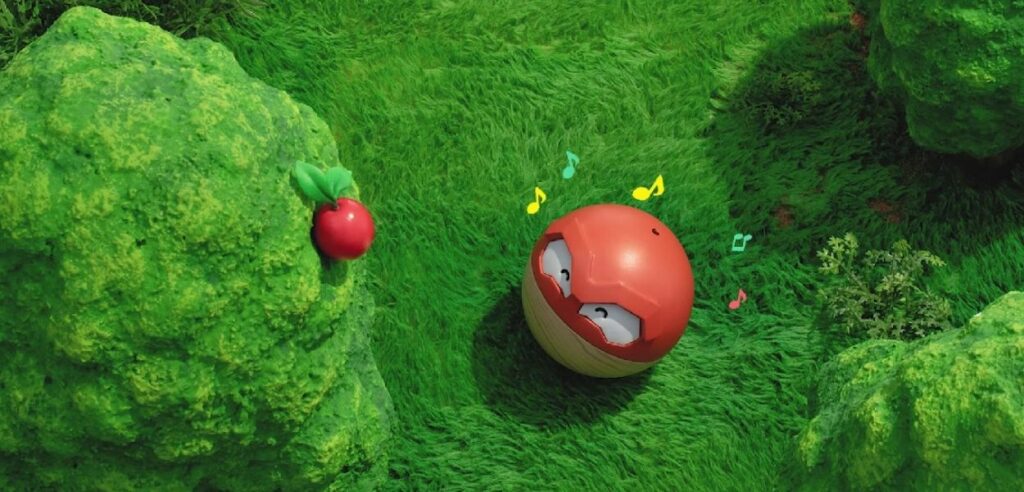 Voltorb Hisui animato