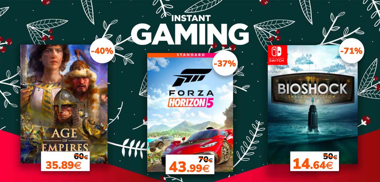 Natale da Instant Gaming: i migliori regali digitali dell'ultimo minuto