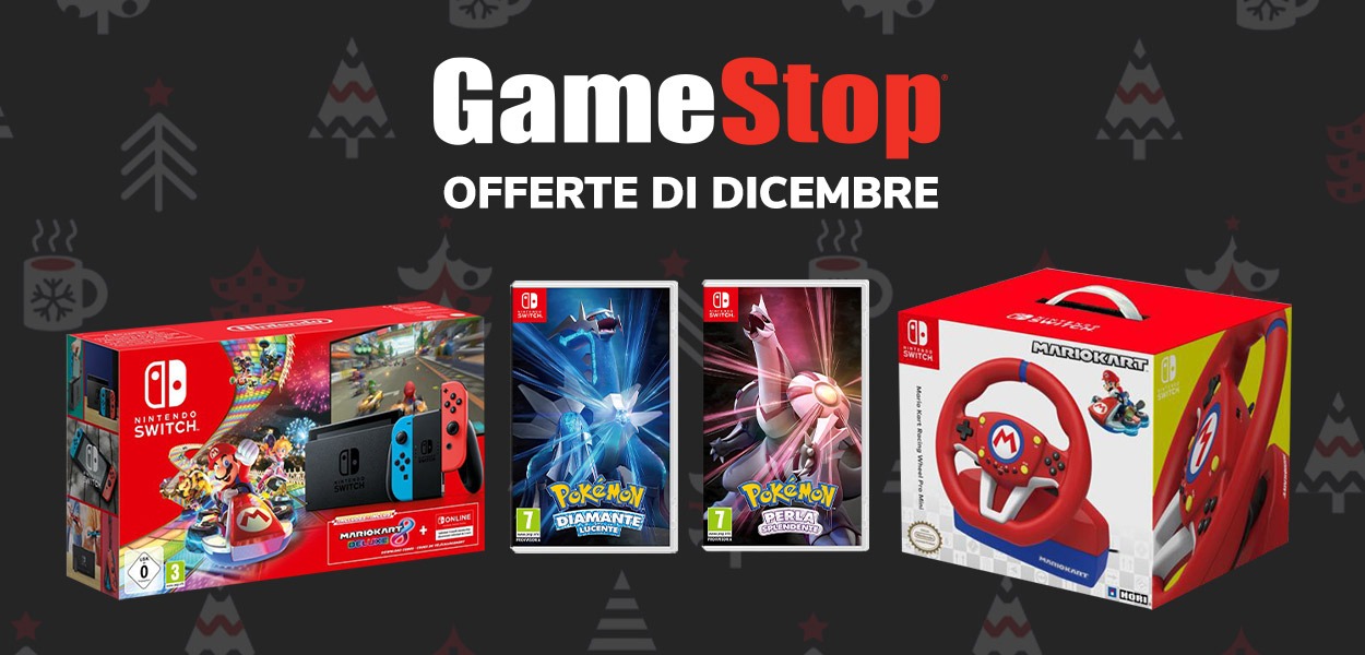 Volantone GameStop: imperdibili offerte su console Nintendo Switch e tante altre idee regalo