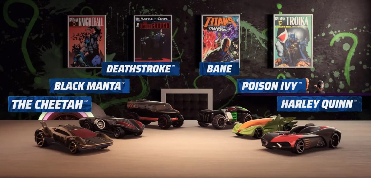 Hot Wheels Unleashed, la stagione dei Villain di Batman è già in pista