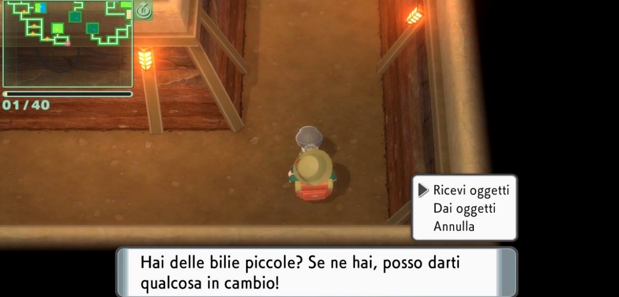 Pokémon Diamante Lucente e Perla Splendente: scambiare MT nei Grandi Sotterranei
