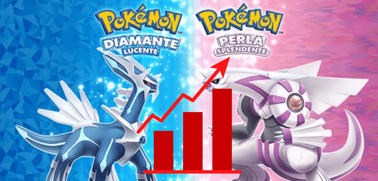 I remake di Pokémon Diamante e Perla hanno venduto 6 milioni di copie nel primo fine settimana