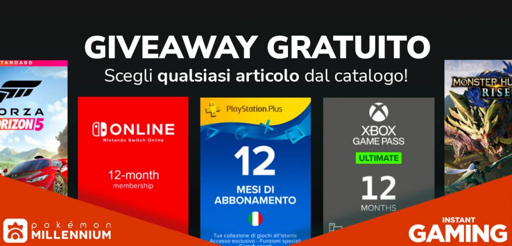 Giveaway instant gaming