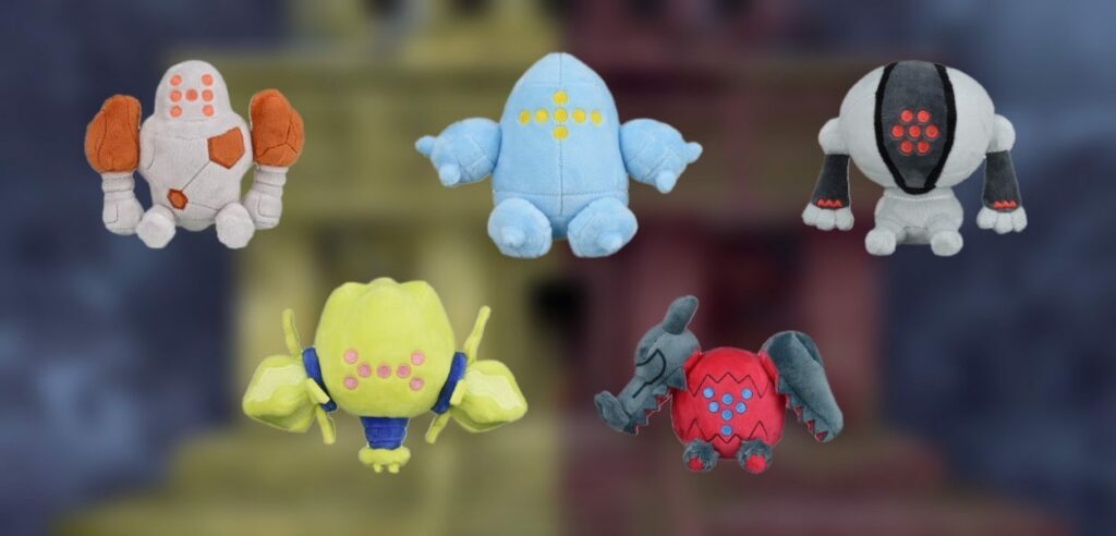 Pokémon peluche Regi