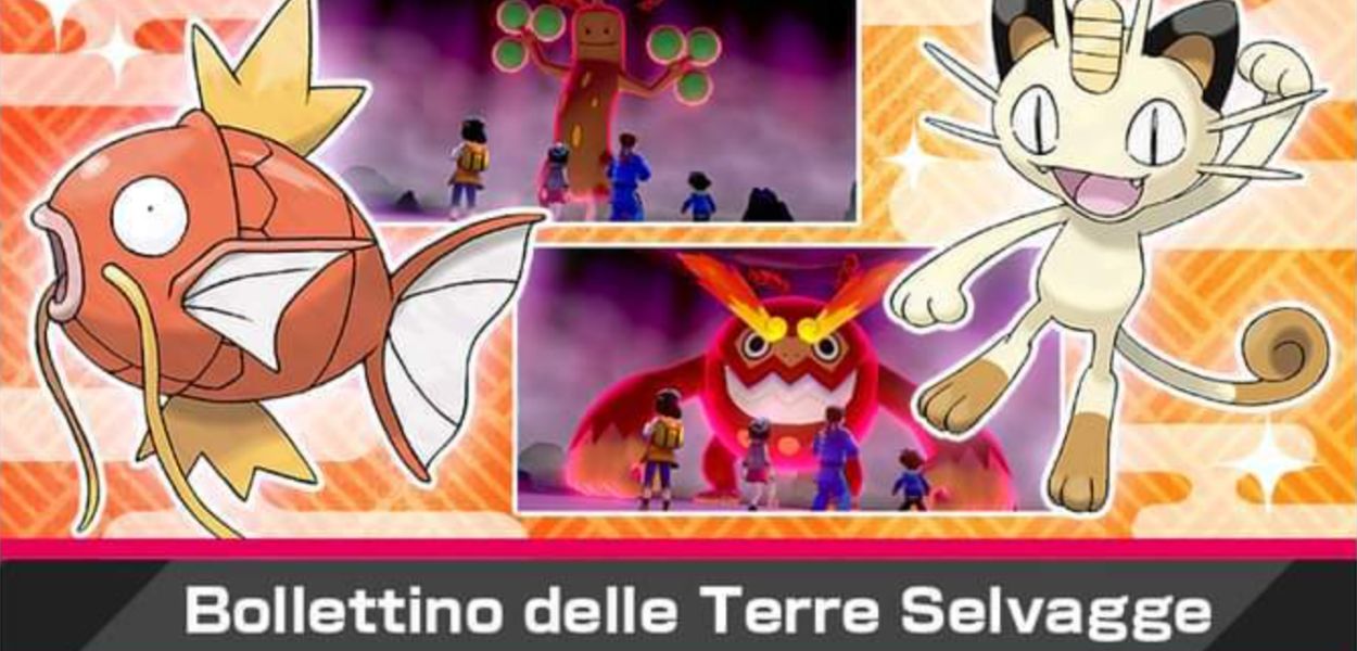 Magikarp, Meowth e altri sono pronti a invadere i Raid Dynamax di Pokémon Spada e Scudo