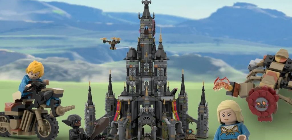 Il castello LEGO di Zelda: Breath Of The Wild fatto da un fan