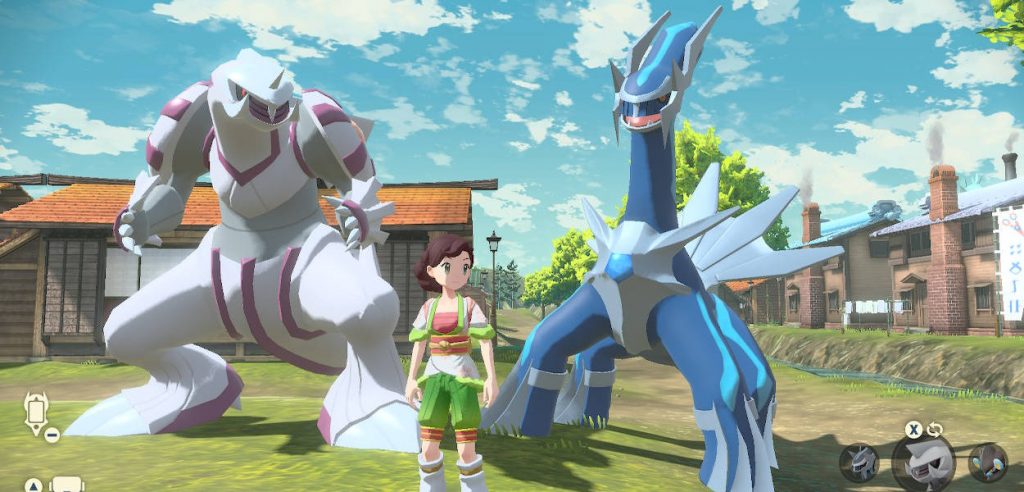 dialga palkia leggende pokémon arceus