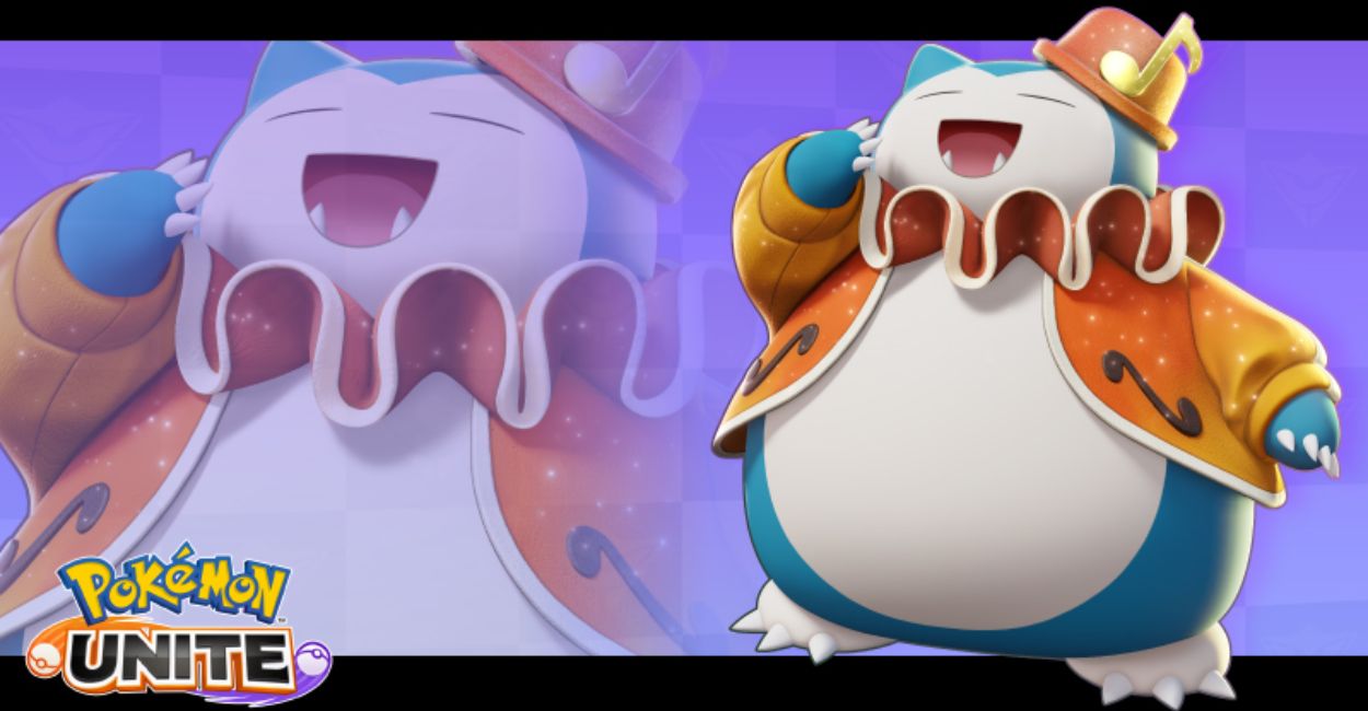 Pokémon Unite: disponibili i nuovi Holowear a tema musicale per Snorlax e Lucario
