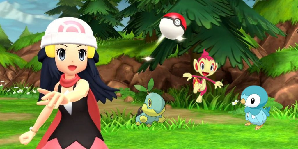 starter shiny pokémon diamante perla