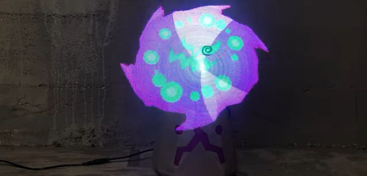 Un fan ricrea Spiritomb con LED e stampante 3D