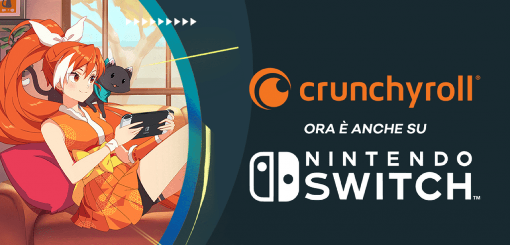 Nintendo Switch Crunchyroll copertina