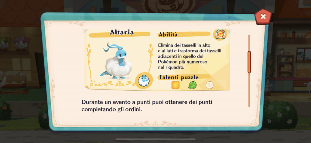 Pokémon Café ReMix Altaria