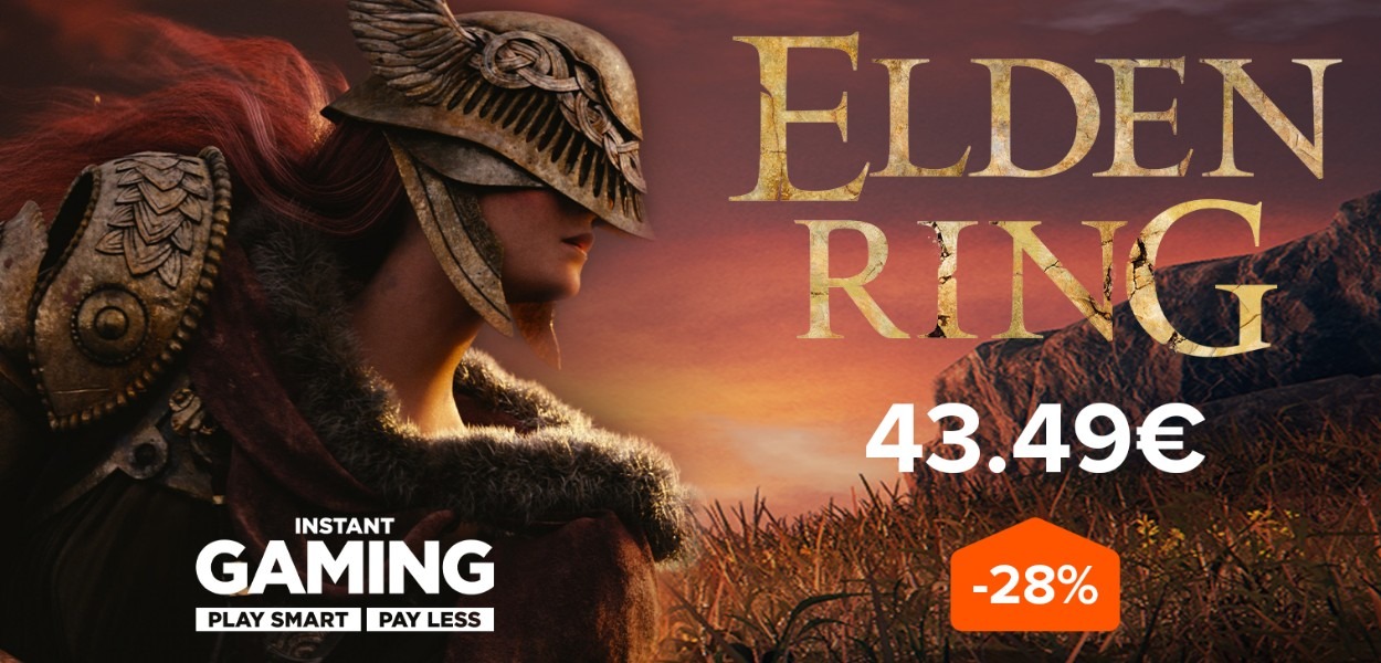 L'attesissimo Elden Ring in offerta da Instant Gaming