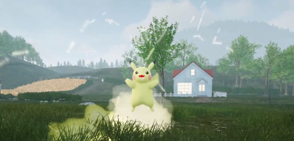 Pikachu fan gioco Pokémon Unreal Engine