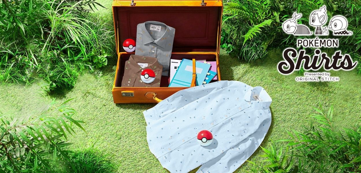 Original Stitch lancia le camicie Pokémon di Sinnoh