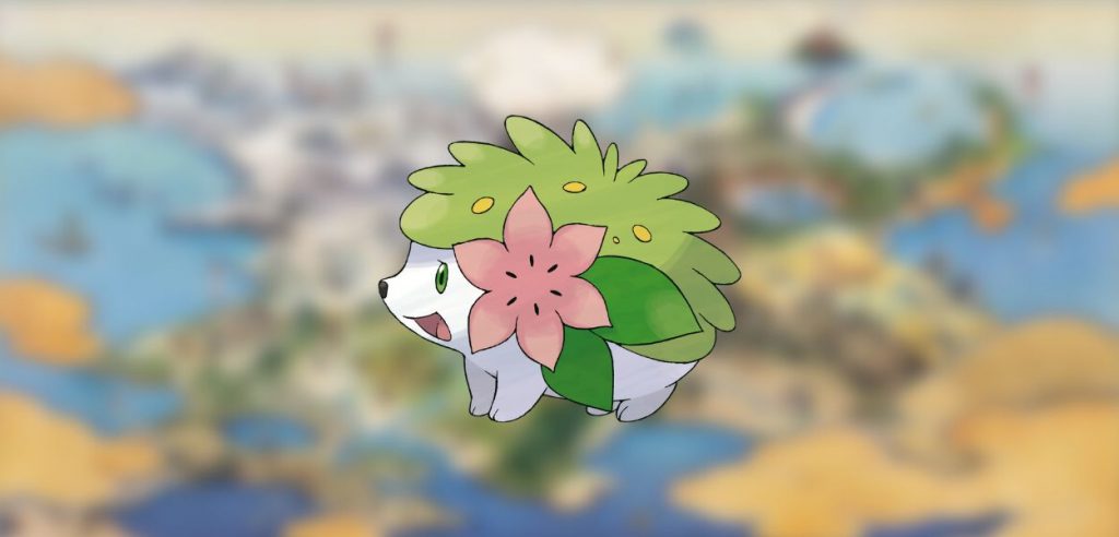Shaymin Leggende Pokémon Arceus