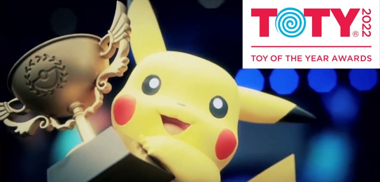 Pokémon premiato ai Toy of the Year Awards 2022, gli 