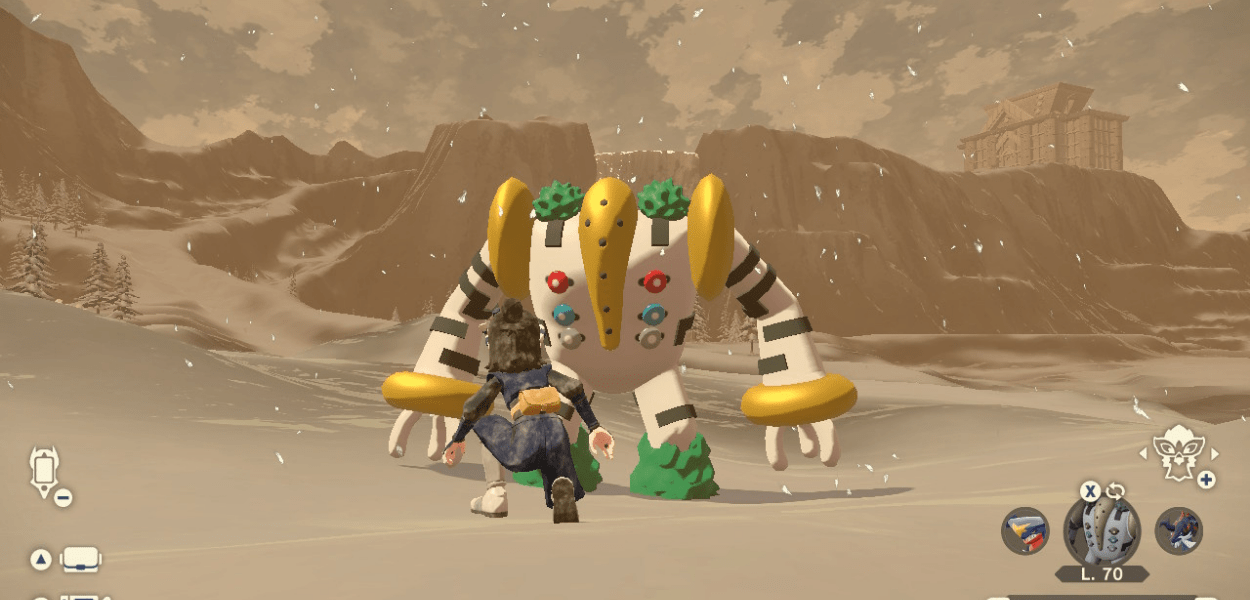 Leggende Pokémon: Arceus, come catturare Regigigas