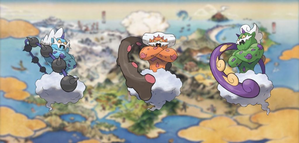 forze della natura leggende Pokémon arceus
