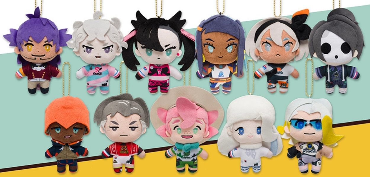 I peluche dei personaggi di Galar arrivano nei Pokémon Center