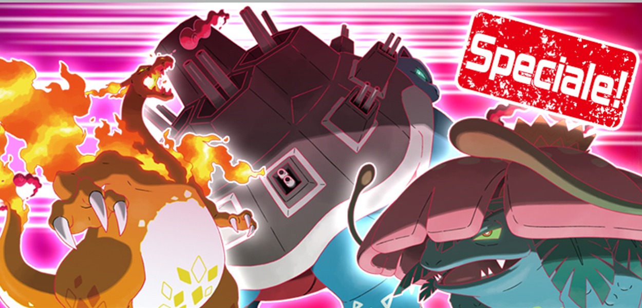 Charizard, Blastoise e Venusaur Gigamax arrivano nei raid di Spada e Scudo per il Pokémon Day