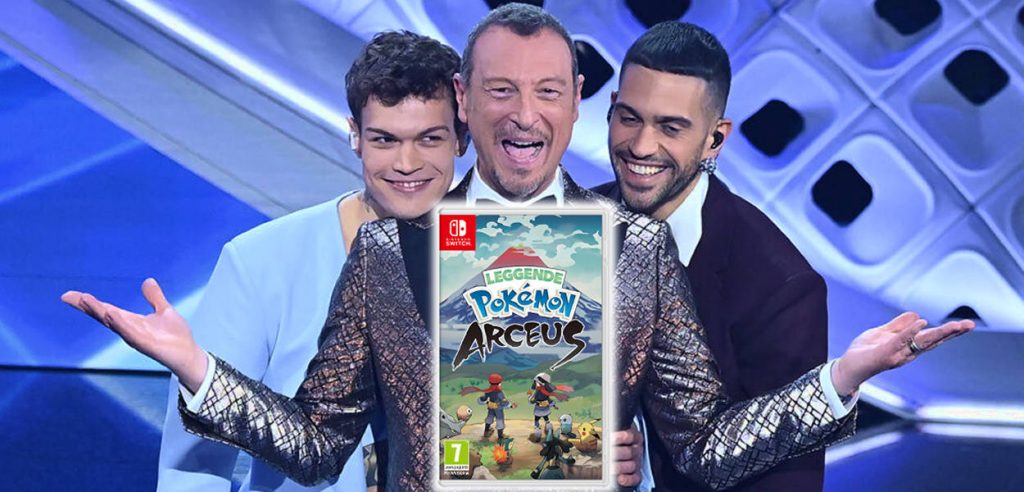 sanremo leggende pokémon arceus mahmood blanco amadeus