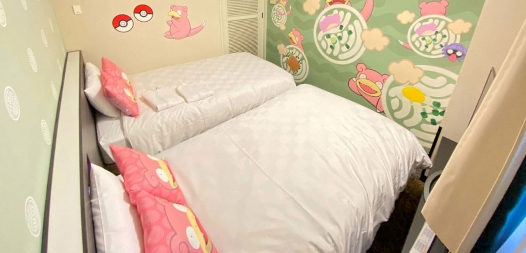 Pokémon Slowpoke Kagawa hotel