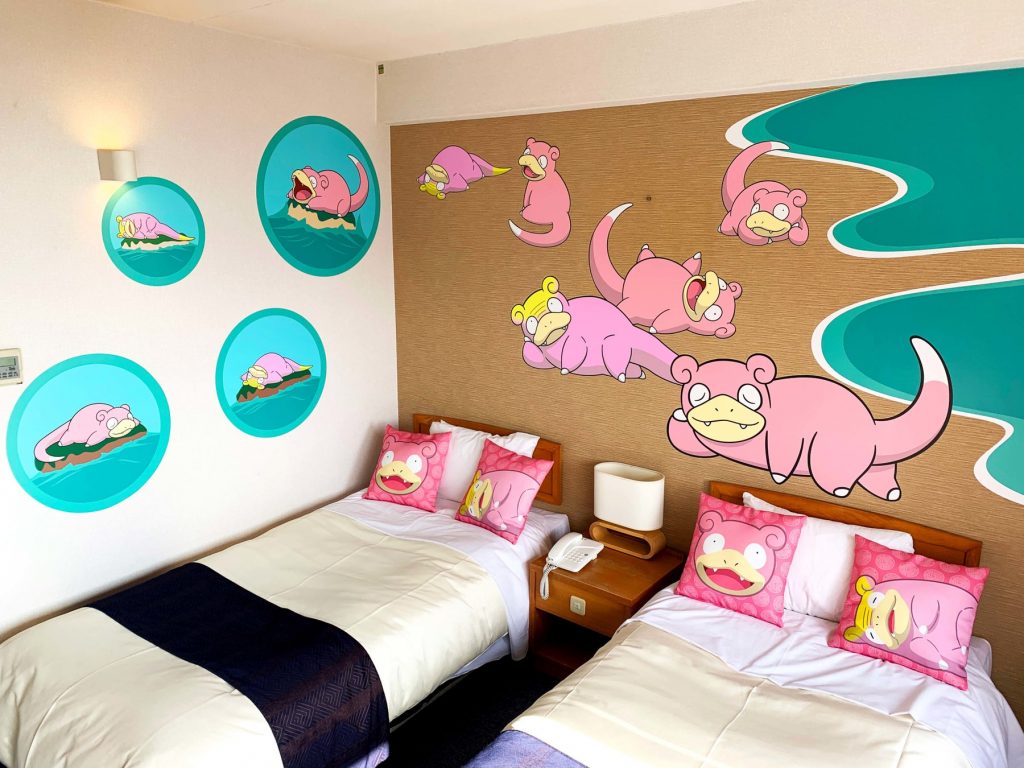 Pokémon Slowpoke Kagawa hotel